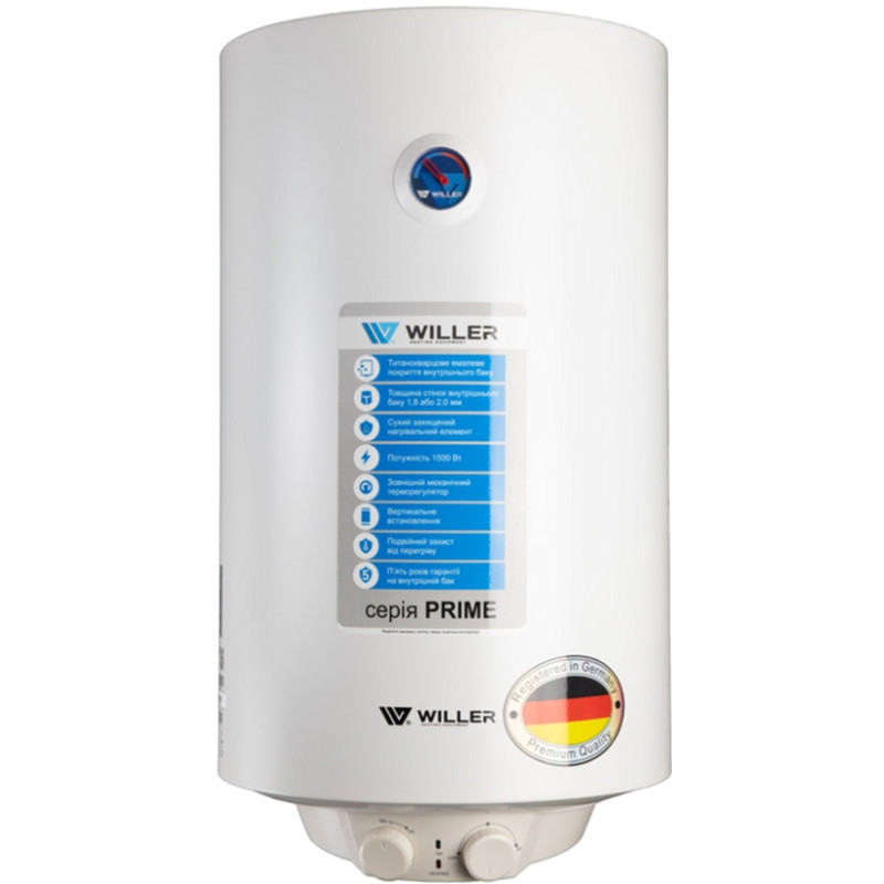 Бойлер Willer EV80DR Prime