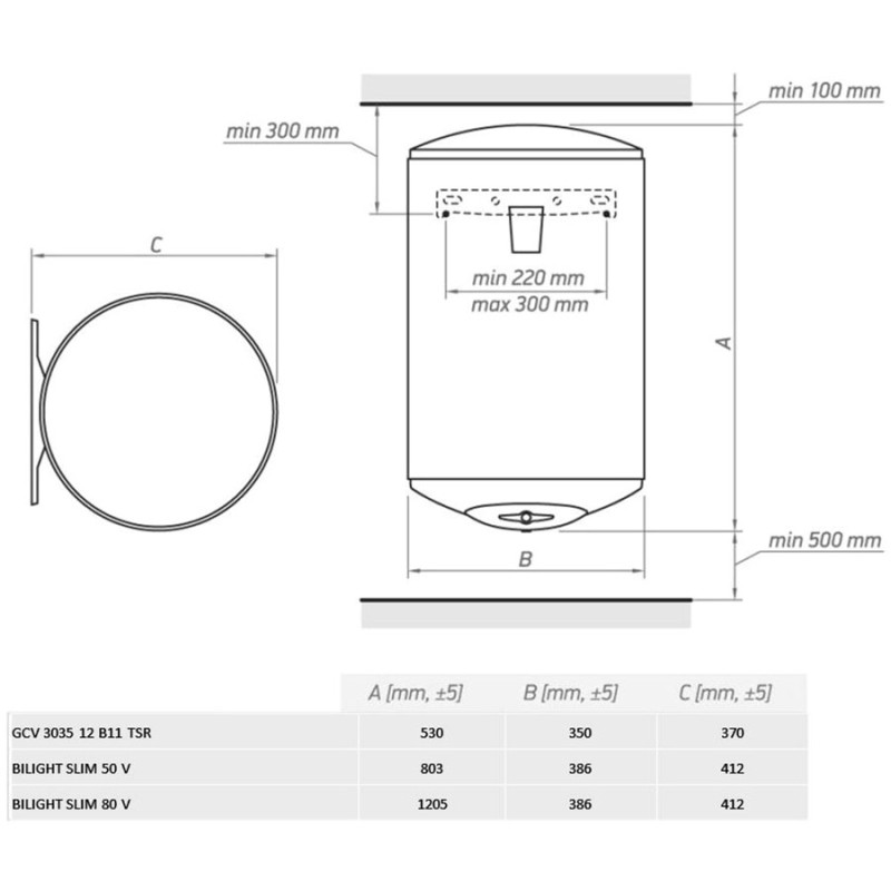 Бойлер Tesy Bilight 50V GCV 504420 B11 TSRC