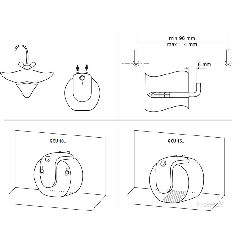 Бойлер Tesy Bilight Compact 10U GCU 1020 L52 RC