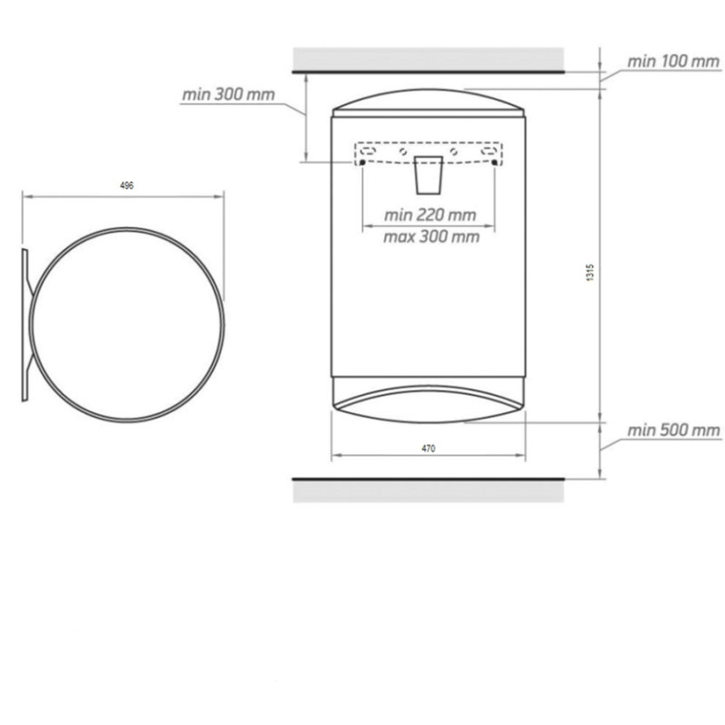 Бойлер Tesy Modeco Cloud GCV 15047 24D C22 ECW 