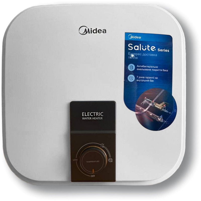 Бойлер Midea PRIME компакт D15-20VI (U) (15л. під мийку)