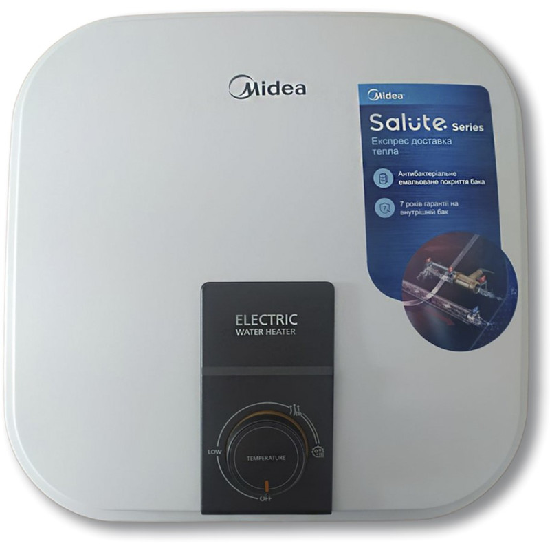 Бойлер Midea PRIME компакт D10-20VI (U) (10л. під мийку)