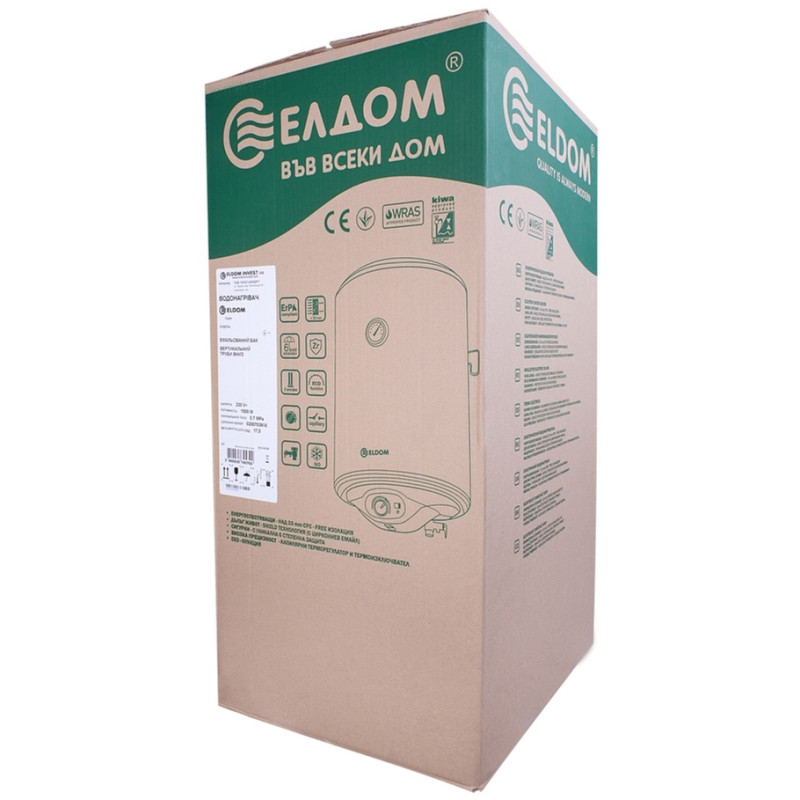 Бойлер Eldom Eureka 100 2x1.0 kW WV10046D