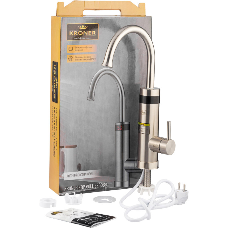 Проточний водонагрівач KRONER KRP Volt ESG088