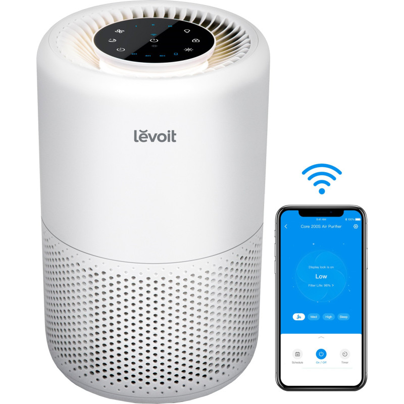 Очисник повітря Levoit Smart Air Purifier Core 200S White (HEAPAPLVSEU0064)