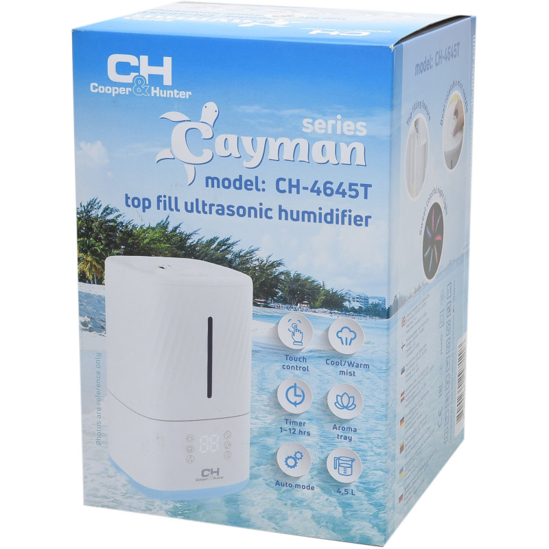 Зволожувач повітря COOPER&HUNTER CH-4645T CAYMAN