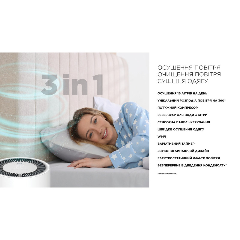 Осушувач повітря Cooper&Hunter CH-D008WDC-16LDWF