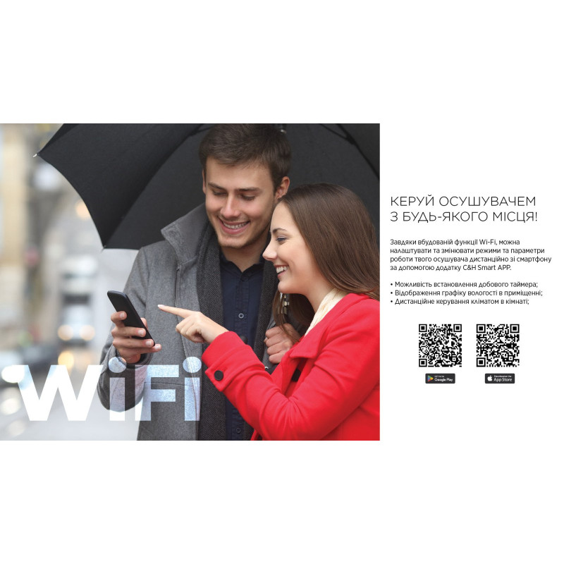 Осушувач повітря Cooper&Hunter CH-D008WDC-16LDWF