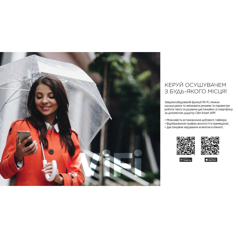 Осушувач повітря Cooper&Hunter CH-D014WDC-30LDWF