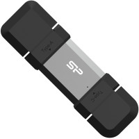 USB флеш накопичувач Silicon Power USB 64G SILICON POWER USB3.2+TypeC Mobile C51 (SP064GBUC3C51V1S)