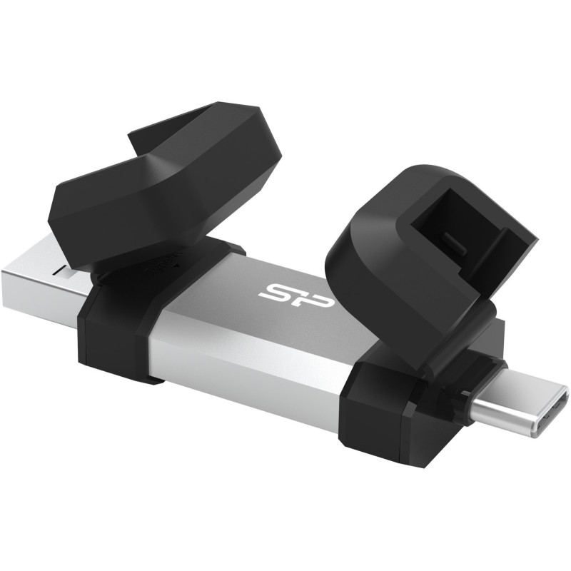 USB флеш накопичувач Silicon Power USB 64G SILICON POWER USB3.2+TypeC Mobile C51 (SP064GBUC3C51V1S)