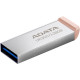 USB флеш накопичувач ADATA 128GB UR350 Silver/Beige USB 3.2 (UR350-128G-RSR/BG)
