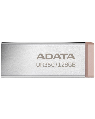 USB флеш накопичувач ADATA 128GB UR350 Silver/Beige USB 3.2 (UR350-128G-RSR/BG)