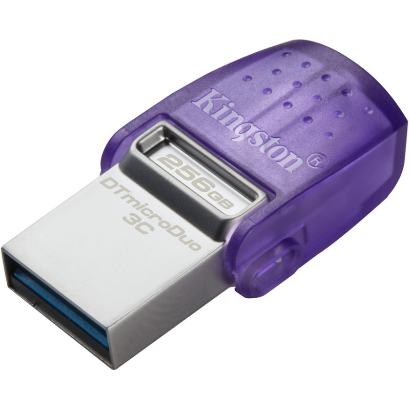 USB флеш накопичувач Kingston 256GB DataTraveler microDuo 3C USB 3.2/Type C (DTDUO3CG3/256GB)