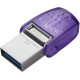 USB флеш накопичувач Kingston 256GB DataTraveler microDuo 3C USB 3.2/Type C (DTDUO3CG3/256GB)