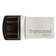 USB флешка Transcend JetFlash 890 128GB USB 3.1/Type-C Silver (TS128GJF890S)
