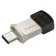 USB флешка Transcend JetFlash 890 128GB USB 3.1/Type-C Silver (TS128GJF890S)