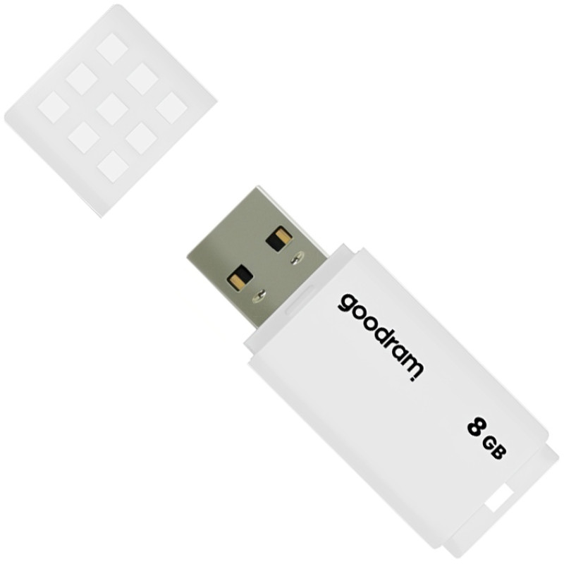 USB флеш-накопичувач Goodram 8GB UME2 White (UME2-0080W0R11)