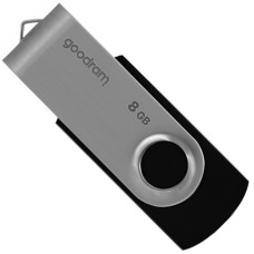 USB флеш-накопичувач Goodram 8GB UTS2 (Twister) Black (UTS2-0080K0R11)