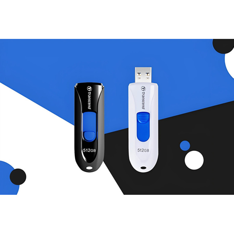 USB флешка Transcend 256GB JetFlash 790 White USB 3.1 (TS256GJF790W)