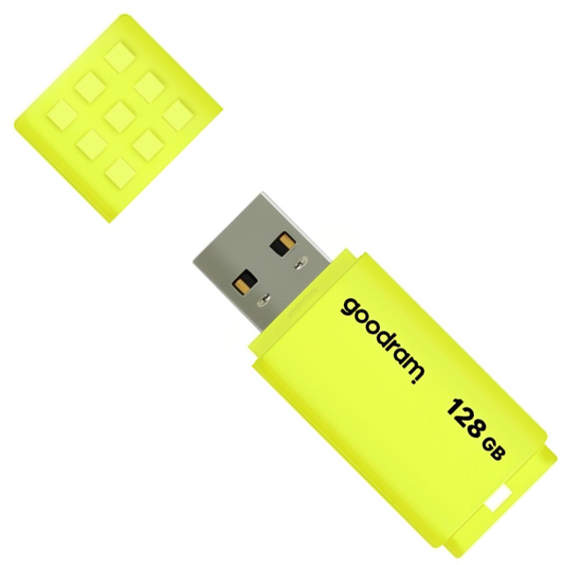 USB флеш-накопичувач Goodram 128GB UME2 Yellow (UME2-1280Y0R11)