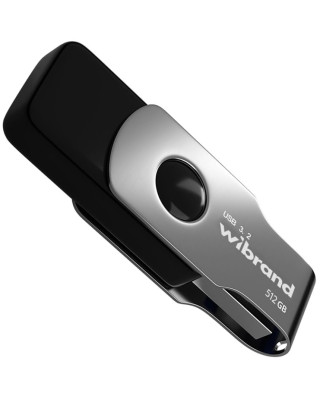 USB Flash Drive Wibrand 512GB Ящірка Black USB 3.2 (WI3.2/LI512P9B)