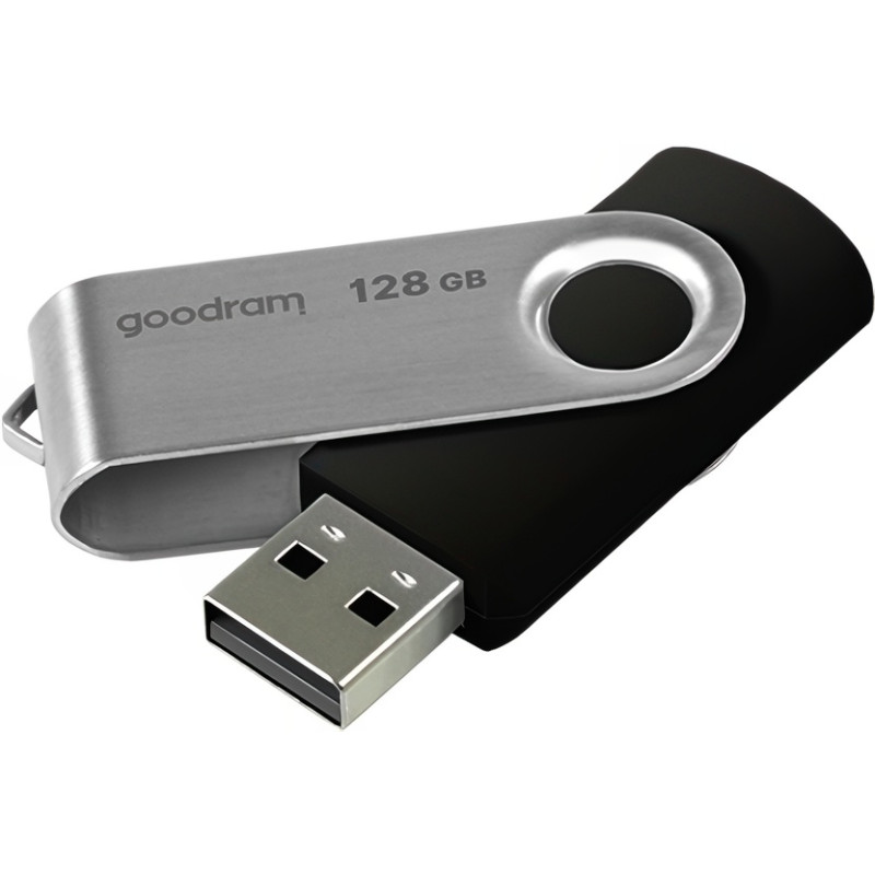 USB флеш-накопичувач Goodram 128GB UTS2 (Twister) Black (UTS2-1280K0R11)