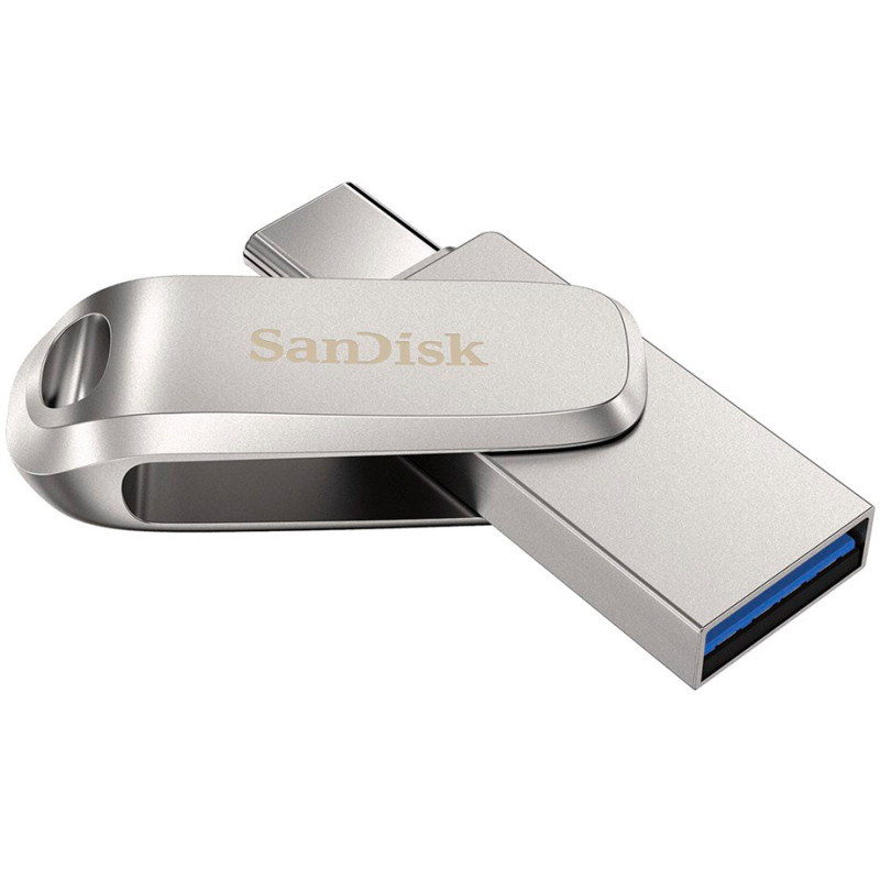 USB флеш накопичувач SanDisk 256GB Ultra Dual Drive Luxe USB 3.1 + Type-C (SDDDC4-256G-G46)