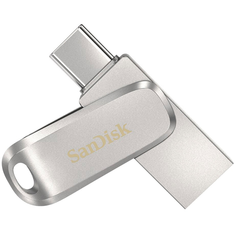 USB флеш накопичувач SanDisk 256GB Ultra Dual Drive Luxe USB 3.1 + Type-C (SDDDC4-256G-G46)