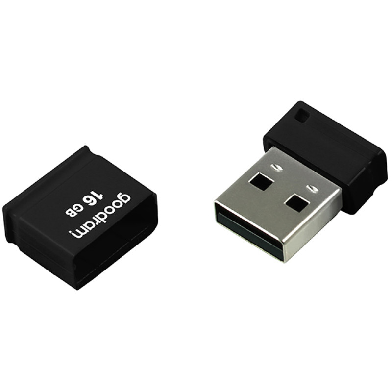 USB флеш-накопичувач Goodram 16GB UPI2 (Piccolo) Black (UPI2-0160K0R11)