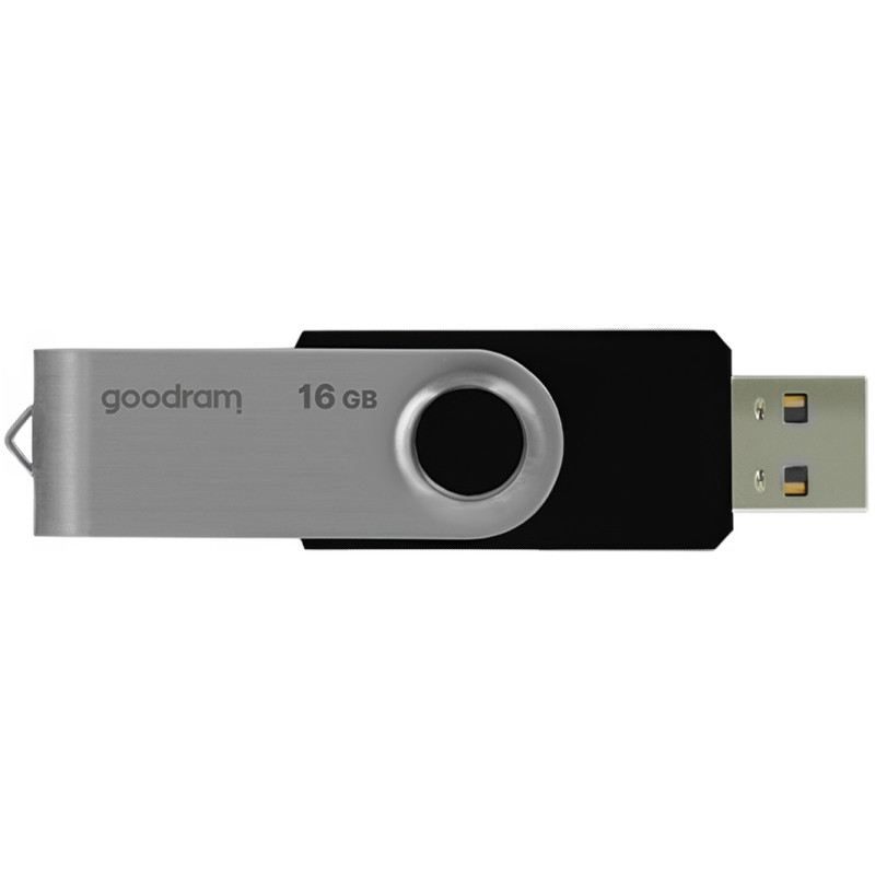 USB флеш-накопичувач Goodram 16GB UTS2 (Twister) Black (UTS2-0160K0R11)