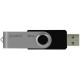 USB флеш-накопичувач Goodram 16GB UTS2 (Twister) Black (UTS2-0160K0R11)