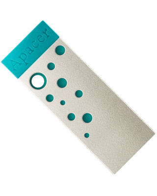 USB флеш-накопичувач Apacer 32GB AH11J Turquoise Green (AP32GAH11JG-1)