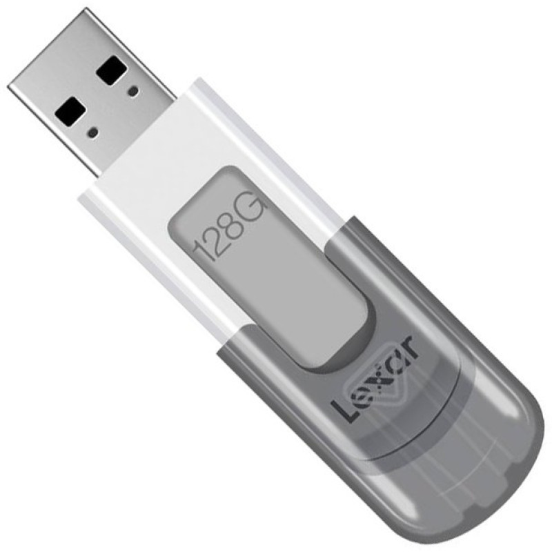 USB флеш накопичувач Lexar JumpDrive V100 128Gb Gray (LJDV100-128ABGY)