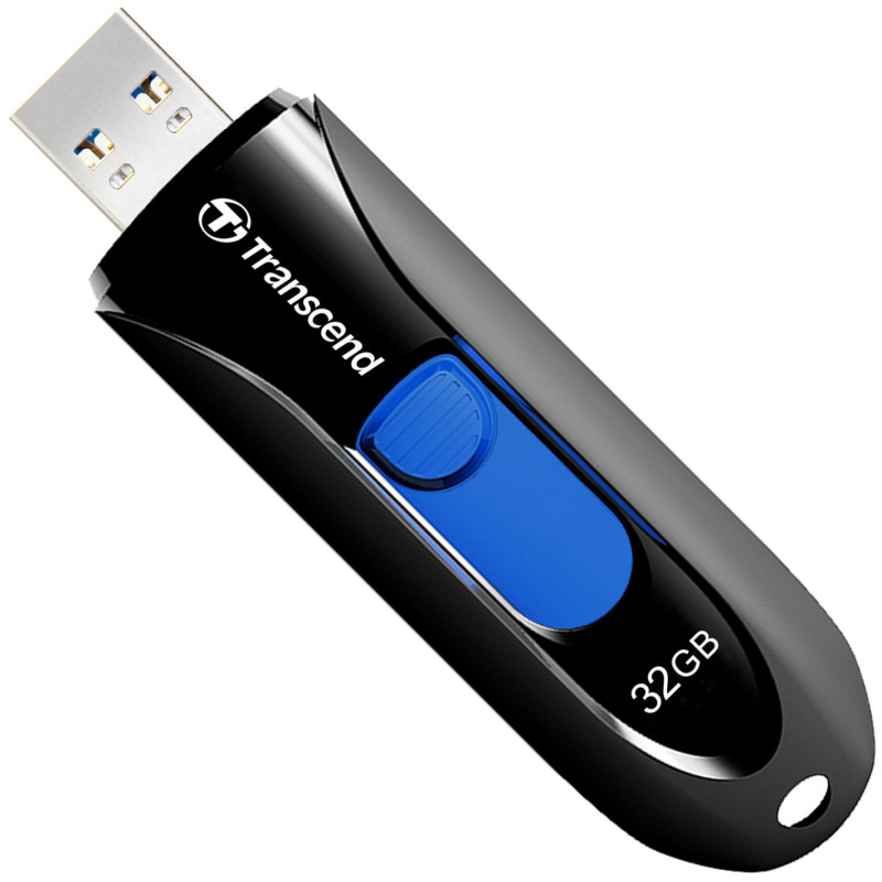 USB флеш накопичувач Transcend JetFlash 790 32GB Black (TS32GJF790K)