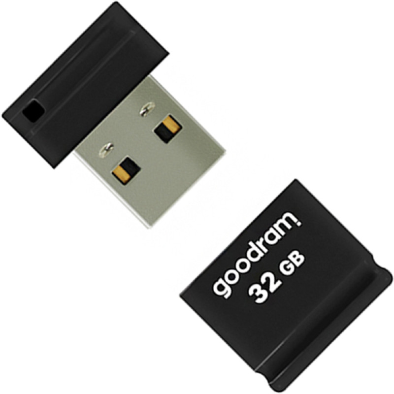 USB флеш-накопичувач Goodram 32GB UPI2 (Piccolo) Black (UPI2-0320K0R11)