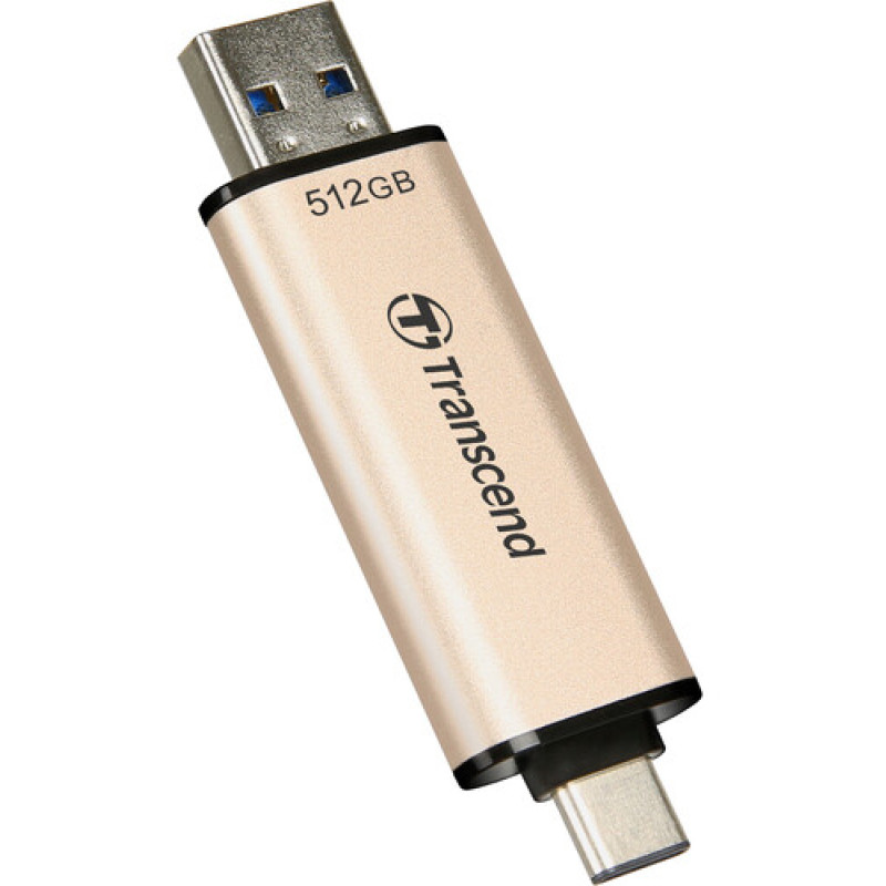 USB флешка Transcend 512GB USB 3.2 Type-A + Type-C (TS512GJF930C)