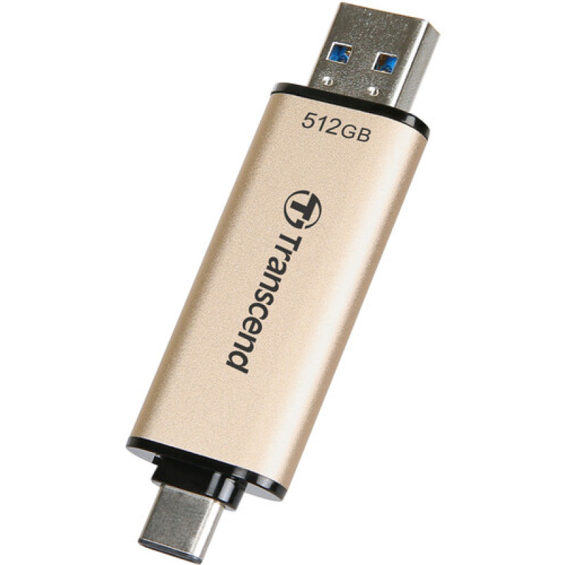 USB флешка Transcend 512GB USB 3.2 Type-A + Type-C (TS512GJF930C)