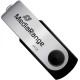 USB флеш-накопичувач MediaRange 64GB Black/Silver (MR912)