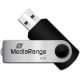 USB флеш-накопичувач MediaRange 64GB Black/Silver (MR912)