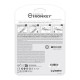 USB флеш накопичувач USB3.2 128GB Kingston IronKey Keypad 200 Type-C Blue (IKKP200C/128GB)