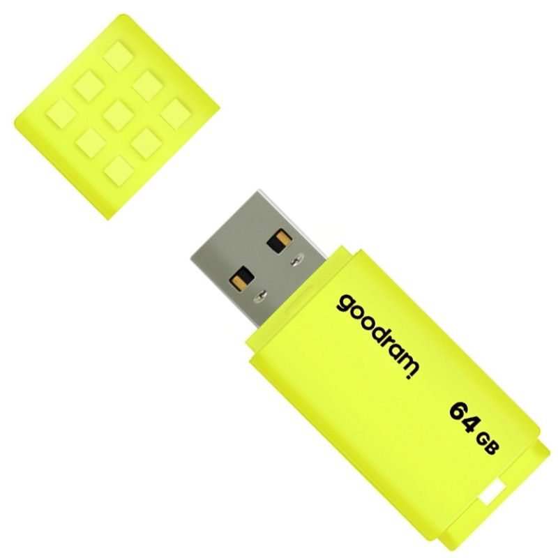 USB флеш-накопичувач Goodram 64GB UME2 Yellow (UME2-0640Y0R11)