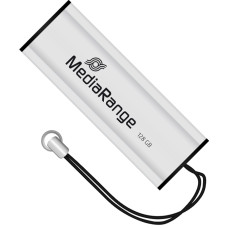 USB флеш-накопичувач MediaRange 128GB Black/Silver (MR918)