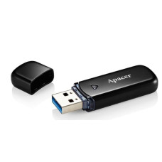 USB флеш накопичувач Apacer USB3.2 256GB AH355 Black (AP256GAH355B-1)