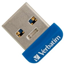 USB флеш накопичувач Verbatim 64GB Store 'n' Stay NANO Blue USB 3.2 (98711)