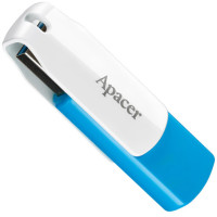 USB флеш-накопичувач Apacer 64GB AH357 Blue/White (AP64GAH357U-1)