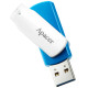 USB флеш-накопичувач Apacer 64GB AH357 Blue/White (AP64GAH357U-1)