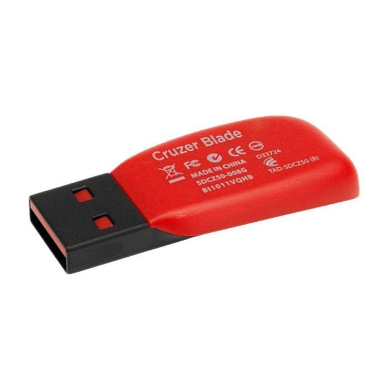 USB флеш накопичувач SanDisk 128GB Cruzer Blade USB 2.0 (SDCZ50-128G-B35)