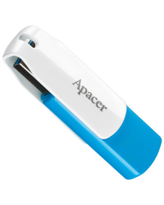 USB флеш-накопичувач Apacer 32GB AH357 Blue/White (AP32GAH357U-1)