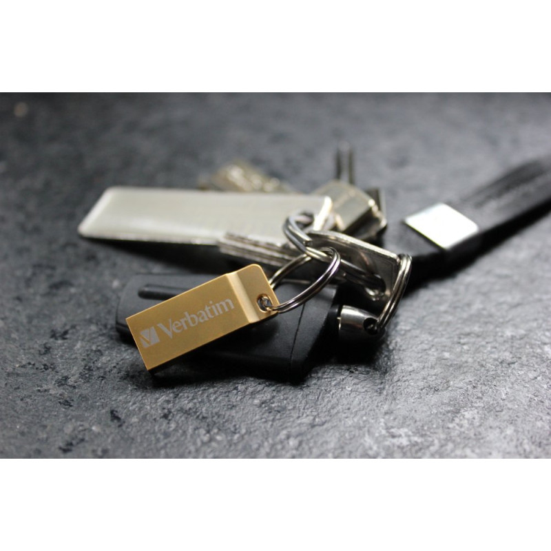 USB флеш накопичувач Verbatim 64GB Metal Executive Gold USB 3.0 (99106)